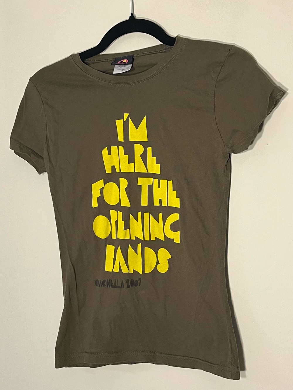 Vintage Coachella 2007 Tee Tshirt Merch Cotton Small
